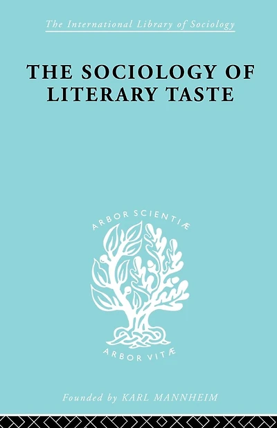 Sociology Lit Taste Ils 90