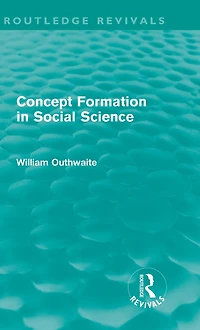 Concept Formation Social Science (Routledge Revivals)