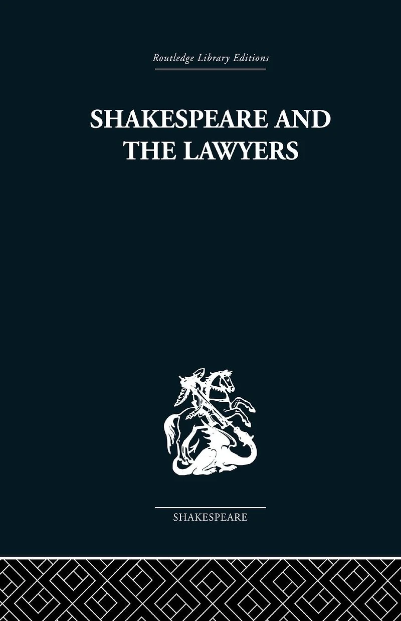 Shakespeare and the Lawyers