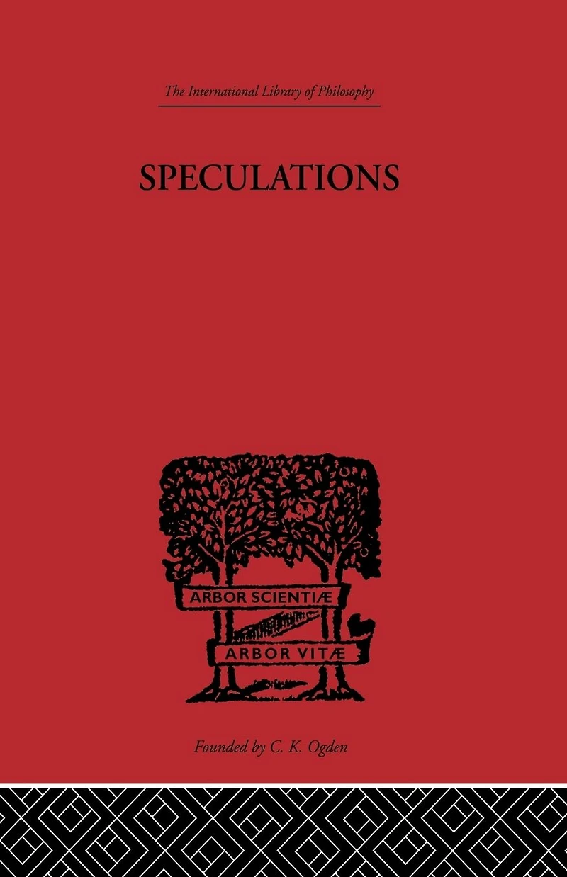 Speculations: Essays on Humanism and the Philosophy of Art