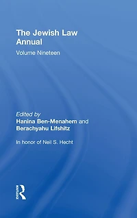 The Jewish Law Annual Volume 19