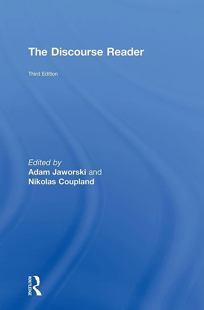The Discourse Reader