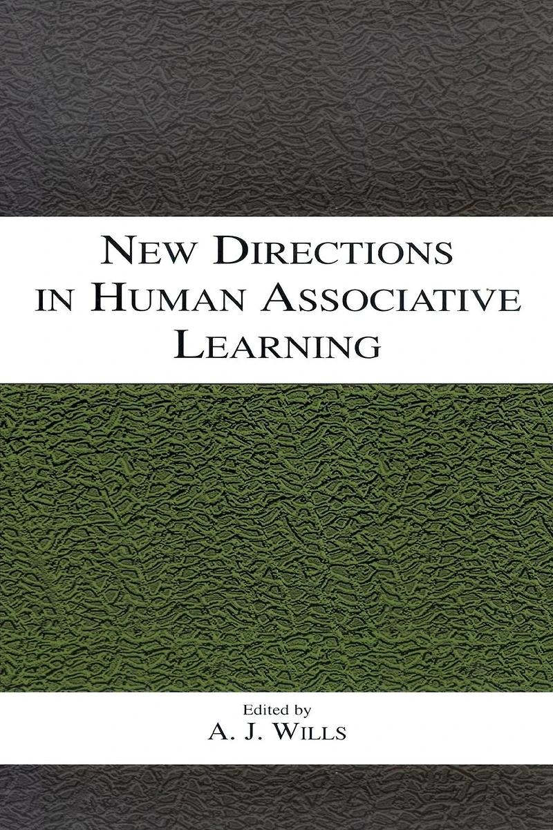 New Directions Human Associative Learning
