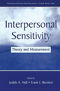 Interpersonal Sensitivity: Theory and Measurement
