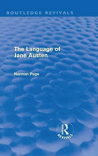The Language of Jane Austen (Routledge Revivals)
