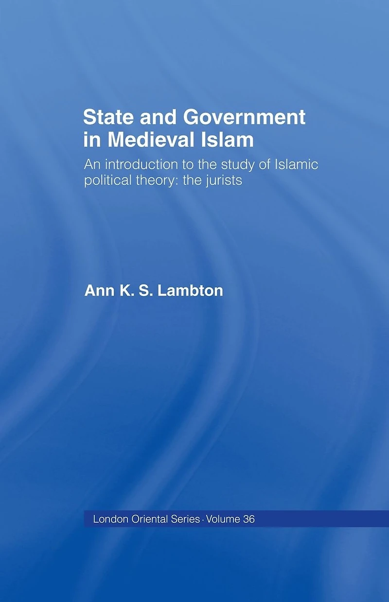 State and Government Medieval Islam