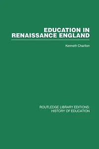 Education Renaissance England