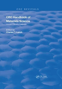 Handbook of Materials Science: Volume 1 General Properties