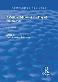 A Critical Edition of the Play Wether