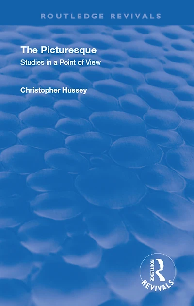 The Picturesque: Studies a Point of View