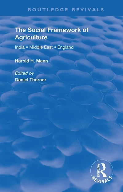 The Social Framework of Agriculture