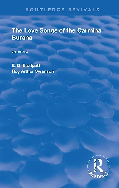 the Love Songs of Carmina Burana