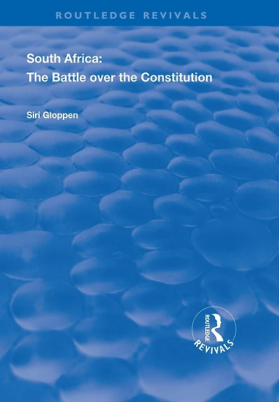 South Africa: the Battle over Constitution