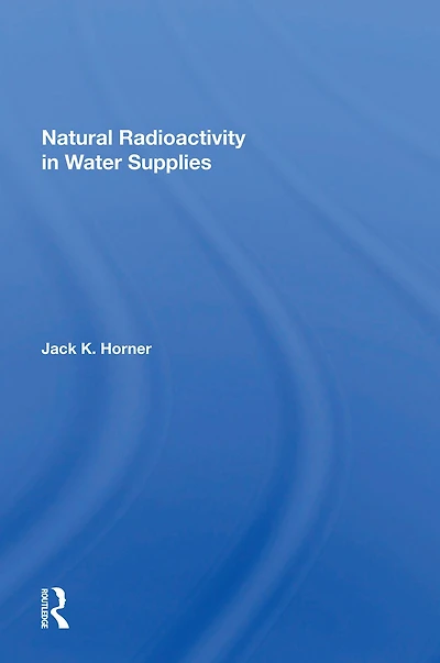 Natural Radioactivity Water Supplies