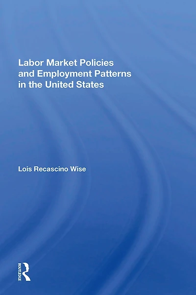 Labor Market Policies And Employment Patterns The United States