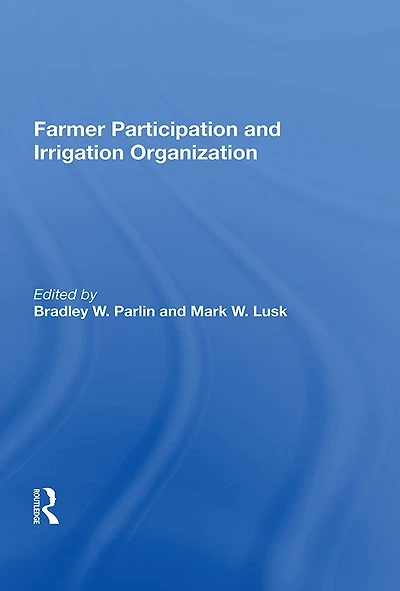 Farmer Participation and Irrigation Organization