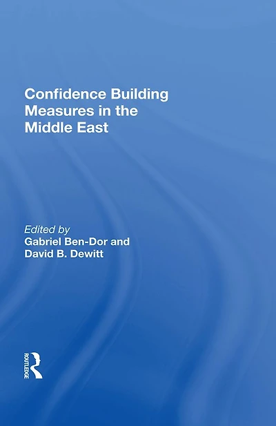 Confidence Building Measures The Middle East