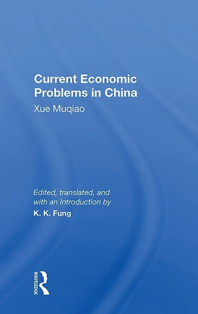 Current Economic Problems China