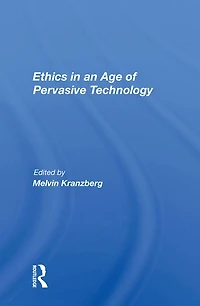 Ethics An Age Of Pervasive Technology