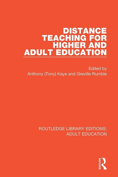 Distance Teaching For Higher and Adult Education