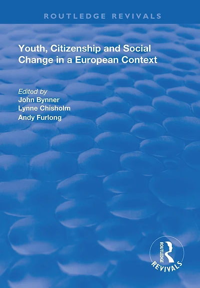 Youth, Citizenship and Social Change a European Context