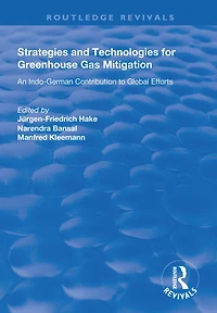 Strategies and Technologies for Greenhouse Gas Mitigation: An Indo-German Contribution to Global Efforts