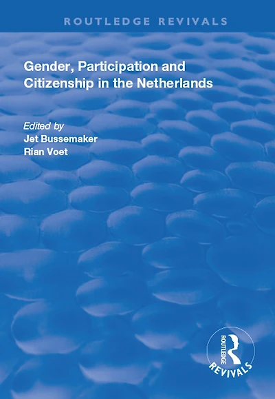 Gender, Participation and Citizenship the Netherlands