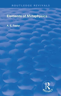 Elements of Metaphysics