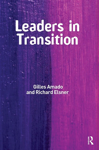 Leaders Transition: The Tensions at Work as New Take Charge