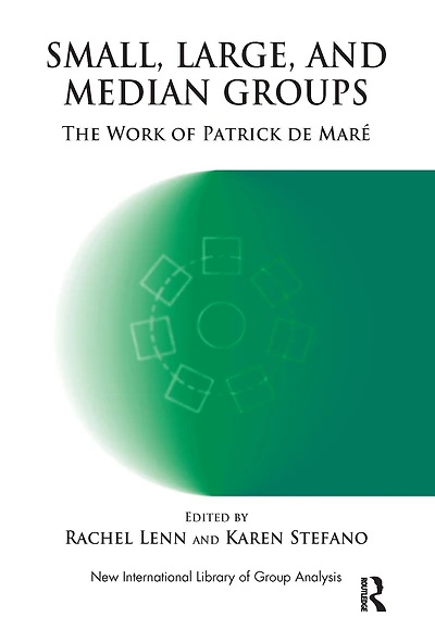 Small, Large and Median Groups: The Work of Patrick de Mare