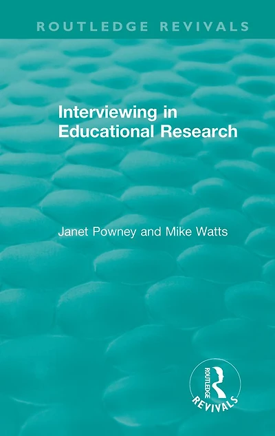 Interviewing Educational Research