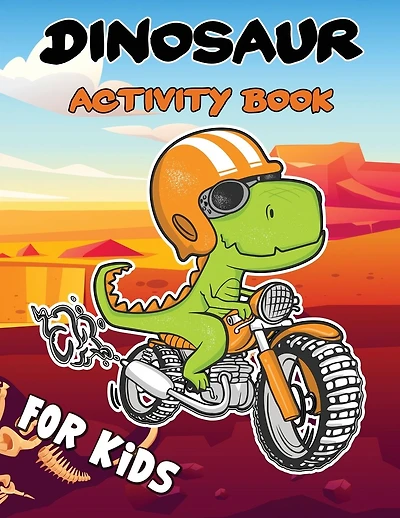 Dinosaur Activity Book for Kids