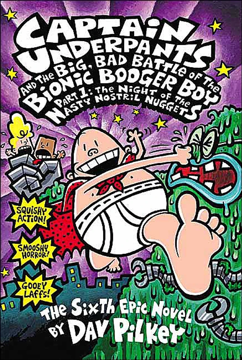 Captain Underpants and the Big, Bad Battle of Bionic Booger Boy, Part 1: Night Nasty Nostril Nuggets
