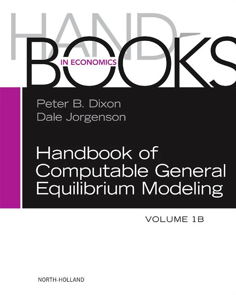 Handbook of Computable General Equilibrium Modeling