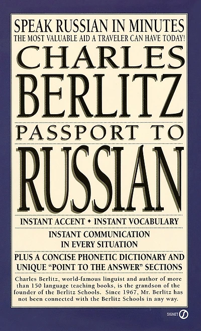 Passport to Russian: Speak Russian in Minutes