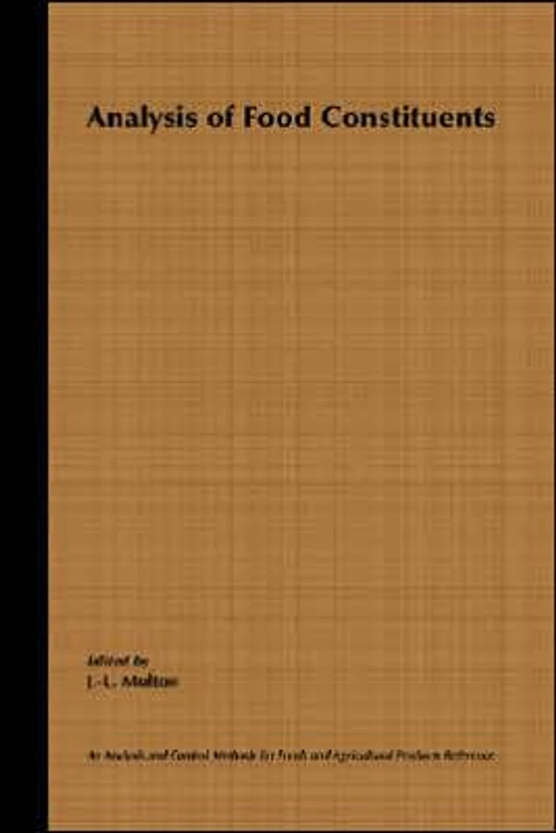 Analysis of Food Constituents