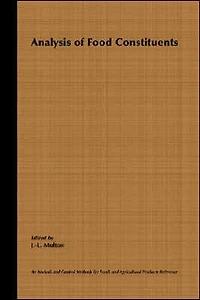 Analysis of Food Constituents