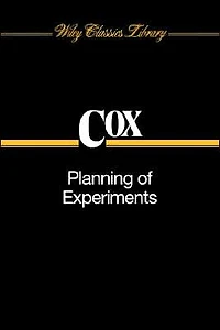 Planning of Experiments