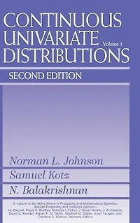 Continuous Univariate Distributions, Volume 1