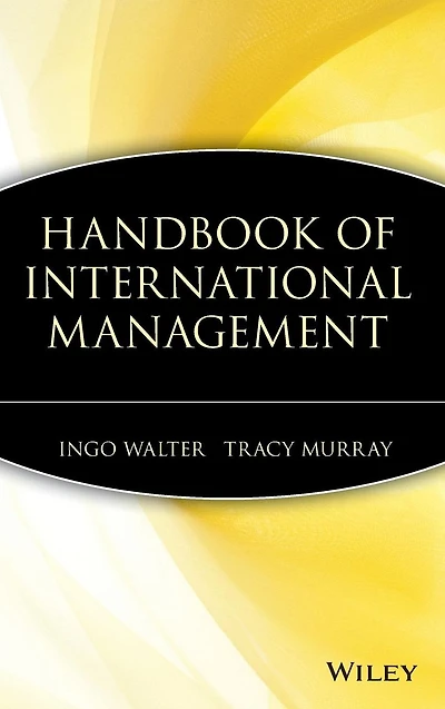 Handbook of International Management