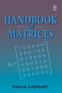 Handbook of Matrices