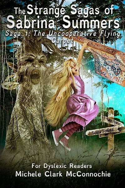 The Uncoooperative Flying Carpet (for dyslexic readers)