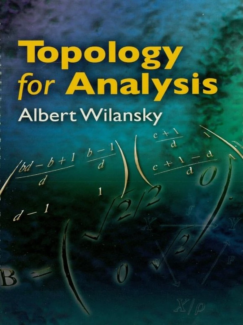 Topology for Analysis