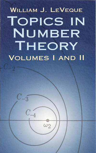 Topics Number Theory, Volumes I and II