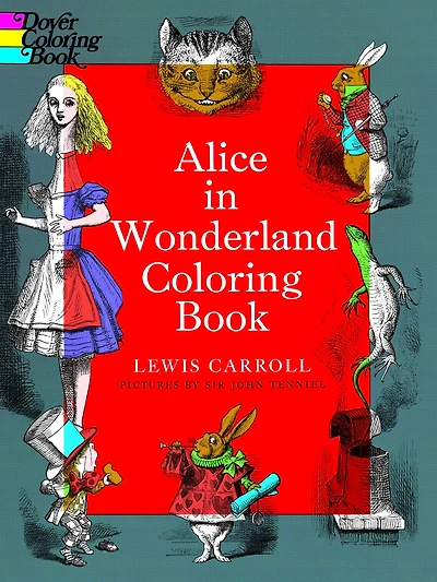 Alice in Wonderland Coloring Book