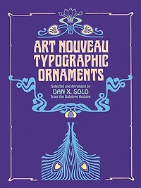 Art Nouveau Typographic Ornaments