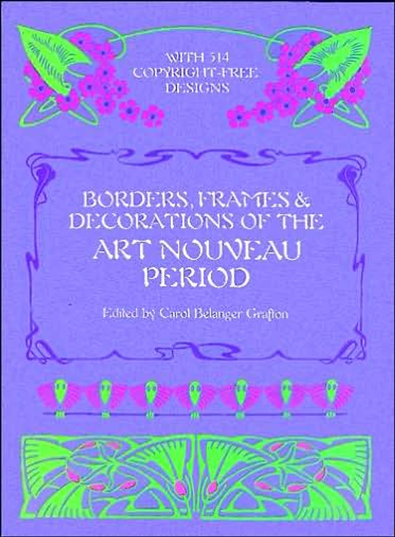 Borders, Frames & Decorations of the Art Nouveau Period