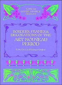 Borders, Frames & Decorations of the Art Nouveau Period