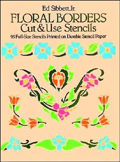 Floral Borders Cut & Use Stencils