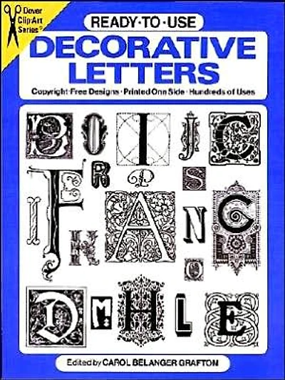 Ready-to-Use Decorative Letters